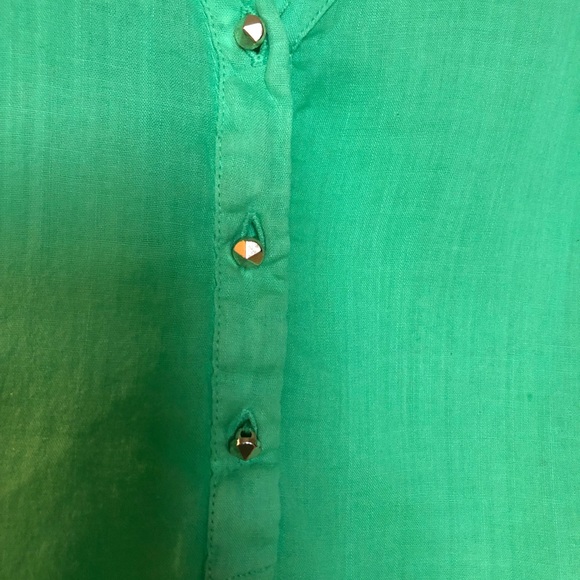 Lime Green Casual Zara Top - Picture 2 of 5